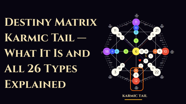 Destiny Matrix Karmic Tail — What It Is, How to Find Yours